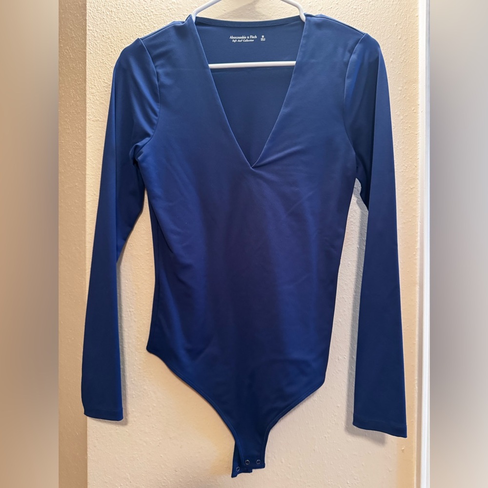 Women’s Blue Long Sleeve Bodysuit